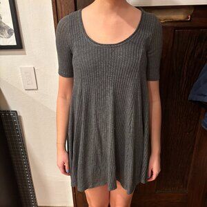 Gray Ecote Sweater Dress